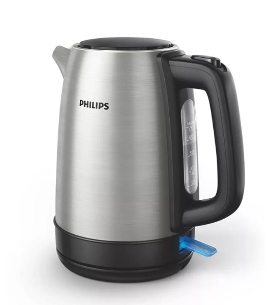 Чайник электрический Philips HD9350/90, 1,7 л, 2200 Вт, световой индикатор, функция автовыключения, индикатор уровня воды