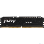 Оперативная память Kingston Fury Beast, DDR5, 32GB (1x32GB), 5600MHz, CL40, DIMM, с радиаторами, черный, фото7