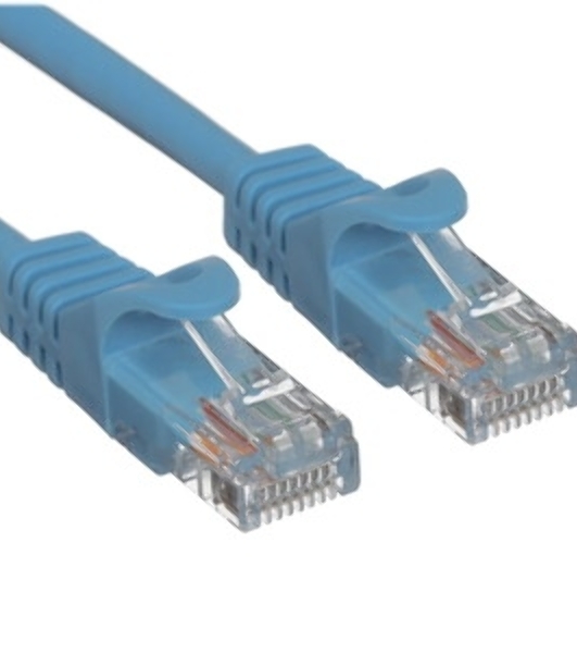 Патч-корд ACD-LPU5E-50L сat.5e UTP 24AWG 4Pair, 7/0.18мм CCA синий, 5.0м