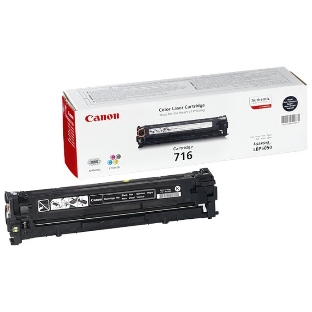 Картридж лазерный Canon Cartridge 716BK (1980B002) черный (2300 стр.) для Canon LBP-5050/5050N