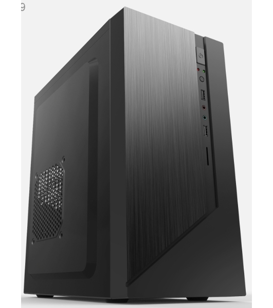 Компьютерный корпус Сase Forza mATX, 450W, 2xUSB 3.0, Black, w/o FAN, 12 см fan PSU, power cord
