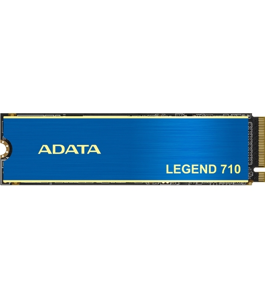 Накопитель SSD ADATA LEGEND 710, 1Tb, PCIe 3.0 x4, M.2 2280, NVMe, R/W 2400/1800, с радиатором