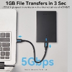 Внешний корпус Vention для HDD/SSD 2.5' (USB 3.0 Mirco-B) черный, фото16
