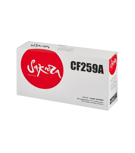 Картридж лазерный Sakura CF259A (59A) для HP LJ M304/M404/MFPM428, черный, 3000 к. (без чипа)