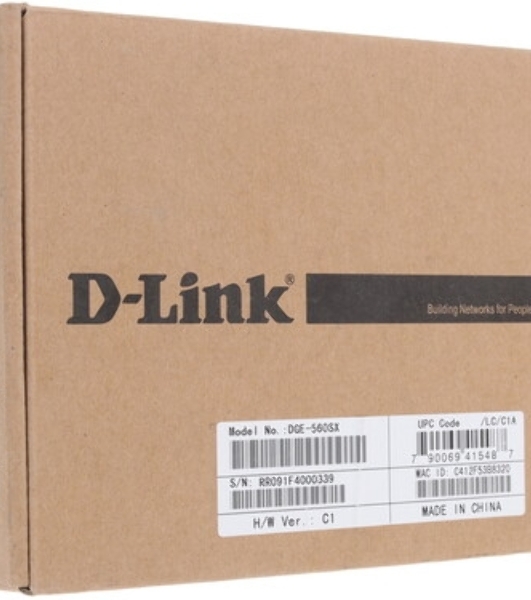 Сетевой адаптер PCI 10/100/1000T DGE-560SX/10/D1A D-LINK (10шт)