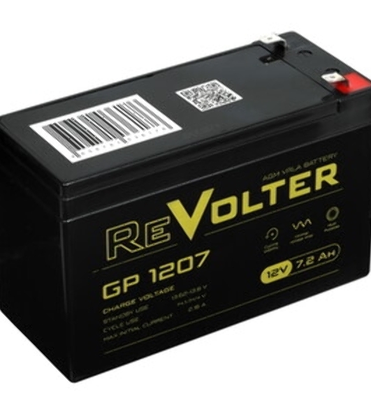 Аккумулятор 12В 7.2А.ч REVOLTER GP 1207