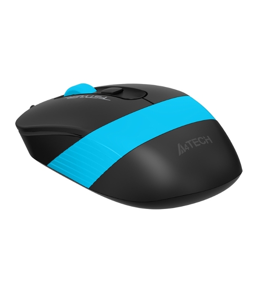 Мышь проводная A4Tech Fstyler FM10 черный/синий, 1600 dpi, USB, кнопки - 4
