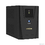 Источник бесперебойного питания ExeGate SpecialPro UNB-1200.LED.AVR.2SH.3C13.USB 1200VA/750W, LED, AVR, 2*Schuko+3*C13, USB,съемн.кабель, металлический корпус, черный, фото4