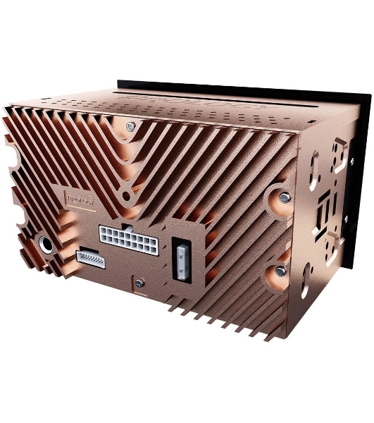 Автомагнитола Prology PRM-120, 2 DIN, Bluetooth, USB Type-A, AUX, пульт ДУ