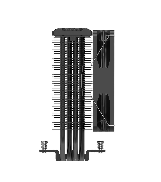 Кулер PCCooler Paladin EX400 черный 120мм алюминий+медь 1800rpm 28.6db 4-pin 180W 157мм