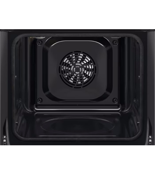 Встраиваемый духовой шкаф Electrolux COF6P76BX, Духовой шкаф электрический с конвекцией, объем 65 л, утапливаемые переключатели, 9 режимов, автопрограммы, очистка пиролитическая, 3 стекла в дверце, направляющие проволочные + телескопические (1 уровень)