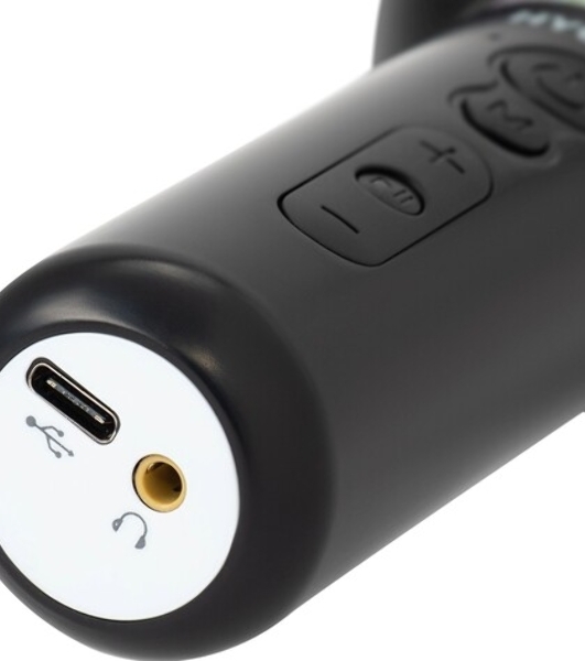Микрофон беспроводной Hyundai H-MIC101 черный