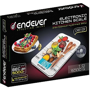 Весы кухонные Endever Chief 509