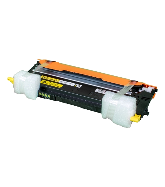 Картридж лазерный Sakura CLTY407S для Samsung CLP-320/325, CLX-3185, желтый, 1000 к.