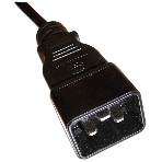 Шнур питания Lanmaster С13-C20, 3х0.75, 220В, 10А, черный, 2 метра, фото 1
