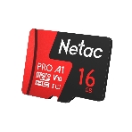 Флеш карта NeTac MicroSD card P500 Extreme Pro 16Gb, retail version w/SD adapter, фото 1