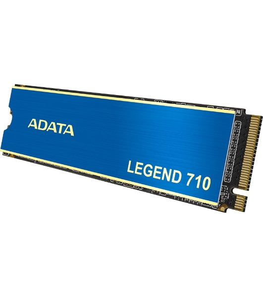 Накопитель SSD ADATA LEGEND 710, 1Tb, PCIe 3.0 x4, M.2 2280, NVMe, R/W 2400/1800, с радиатором
