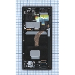 Дисплея для Samsung Galaxy S22 Ultra SM-S908B в сборе с тачскрином ServicePack, черный (GH82-27488A), фото3