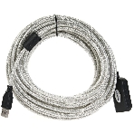 Кабель VCOM VUS7049-10M USB2.0-repeater, удлинительный активный Am-->Af 10м, фото7