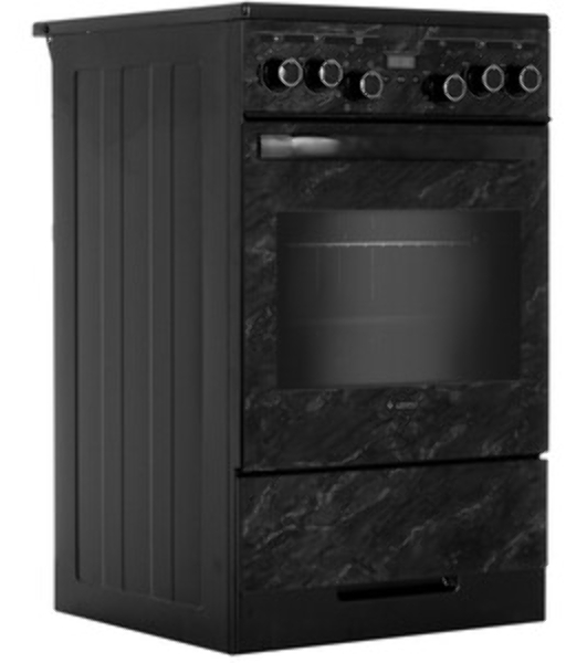 Плита электрическая Gefest ЭП Н Д 5560-03 0053 черный, конфорок 4 шт, духовка 55 л, 50 см x 85 см x 58.5 см