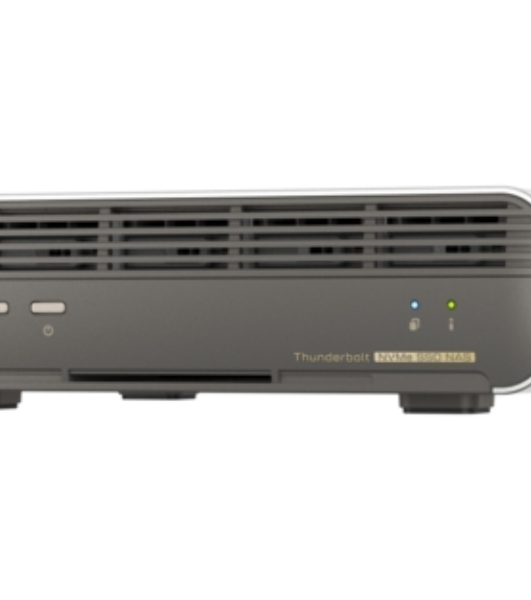 Сетевое хранилище без дисков SMB QNAP TBS-h574TX-i3-12G 5-bay E1.S or M.2 2280 PCIe NVMe, Intel Core i3-1320PE 8C(4P+4E)/12T up to 4.50GHz, 12 GB RAM, 1 x 10 GBASE-T, 2xUSB 3.2 Gen 1 port, 1xUSB 2.0 port, HDMI Output