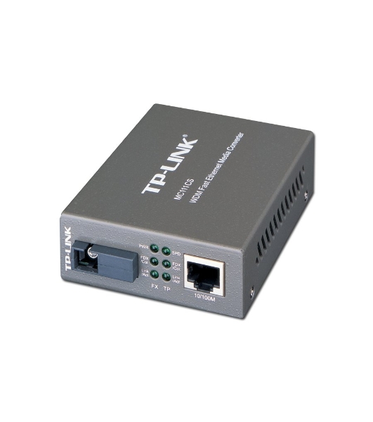 Медиаконвертер TP-Link MC111CS SMB 10/100M RJ45 to 100M single-mode, Full-duplex, up to 20Km