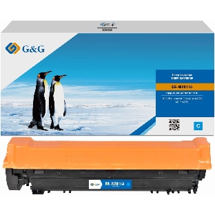 Картридж лазерный G&G GG-W2011A, W2011A (659A) голубой (13000 стр.) для HP CLJ Ent M856/MFP M776