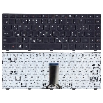 Клавиатура для ноутбука Lenovo Flex 2-14 G40-30 G40-70 черная с черной рамкой без подсветки, фото3