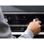 Встраиваемый духовой шкаф Electrolux COF6P76BX, Духовой шкаф электрический с конвекцией, объем 65 л, утапливаемые переключатели, 9 режимов, автопрограммы, очистка пиролитическая, 3 стекла в дверце, направляющие проволочные + телескопические (1 уровень), фото5