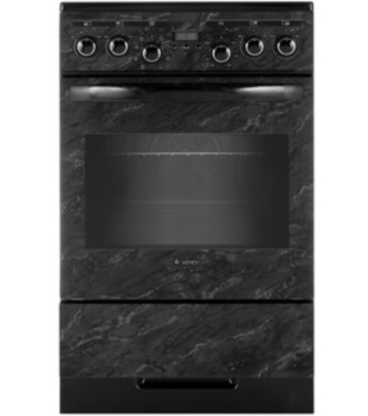 Плита электрическая Gefest ЭП Н Д 5560-03 0053 черный, конфорок 4 шт, духовка 55 л, 50 см x 85 см x 58.5 см
