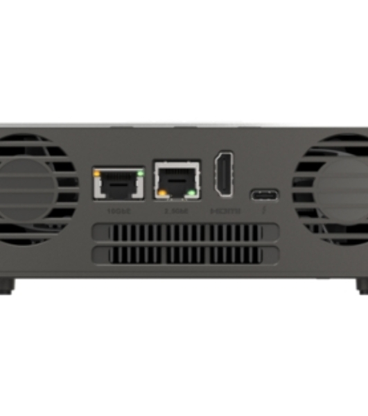 Сетевое хранилище без дисков SMB QNAP TBS-h574TX-i3-12G 5-bay E1.S or M.2 2280 PCIe NVMe, Intel Core i3-1320PE 8C(4P+4E)/12T up to 4.50GHz, 12 GB RAM, 1 x 10 GBASE-T, 2xUSB 3.2 Gen 1 port, 1xUSB 2.0 port, HDMI Output