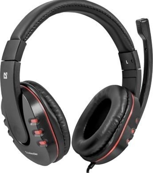 Гарнитура Defender Warhead G-160 чёрный, проводная