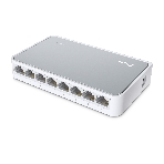 Коммутатор TP-Link SOHO TL-SF1008D Коммутатор 8-port 10/100M mini Desktop Switch, 8 10/100M RJ45 ports, Plastic case, фото25