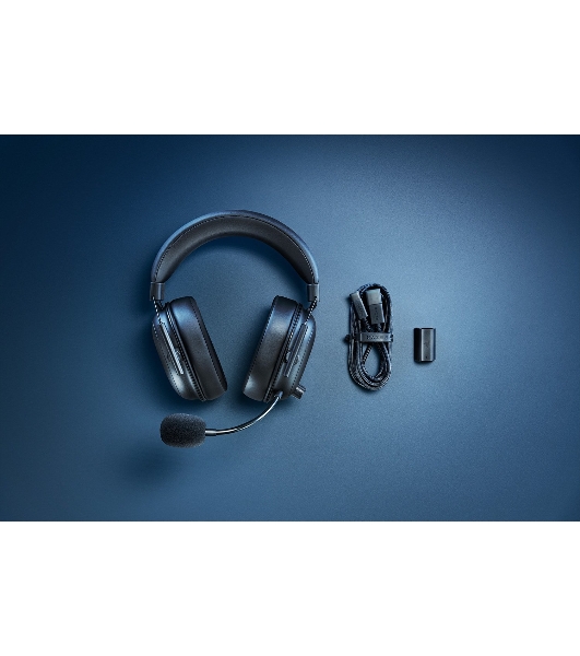 Гарнитура Razer Blackshark V2 HyperSpeed чёрный, беспроводная, Bluetooth, до 70 ч