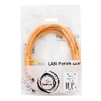 Патч-корд UTP Cablexpert cat.5e, 2м, литой, многожильный, оранжевый, фото3