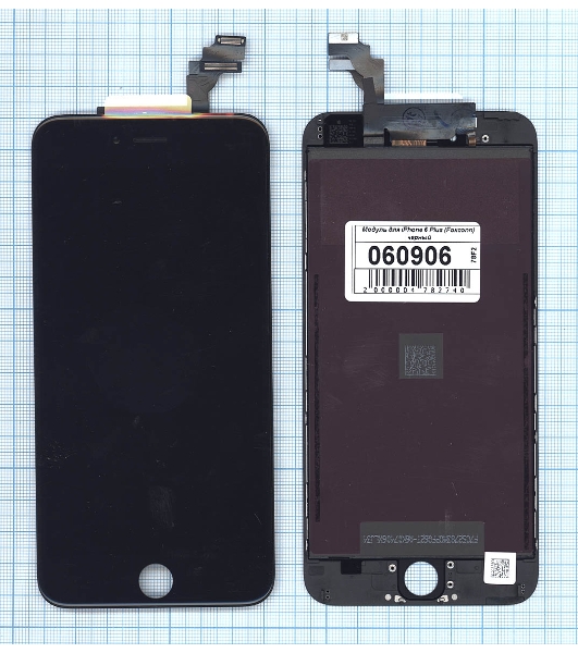Дисплей для Apple iPhone 6 Plus в сборе с тачскрином (Foxconn) черный