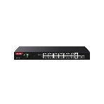 Коммутатор неуправляемый IP-COM G1128P-24-410W PoE, 28 портов, 26x1 Гбит/с, SFP 2x1 Гбит/с, PoE 24x30 Вт (до 370 Вт), фото 1