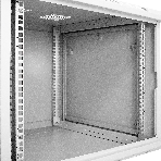 Шкаф телекоммуникационный 19' настенный 9U ExeGate EC-WM-9U.600.G.GREY (19', 9U, 600x600x500мм (ШхГхВ), передняя дверь закаленное стекло, съемные боковые панели, пыле- и влагозащита IP23, светло-серый RAL 7035), фото5