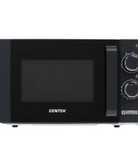 Микроволновая печь Centek CT-1583 темно-серый, 20 л, 700 Вт, переключатели - поворотный механизм