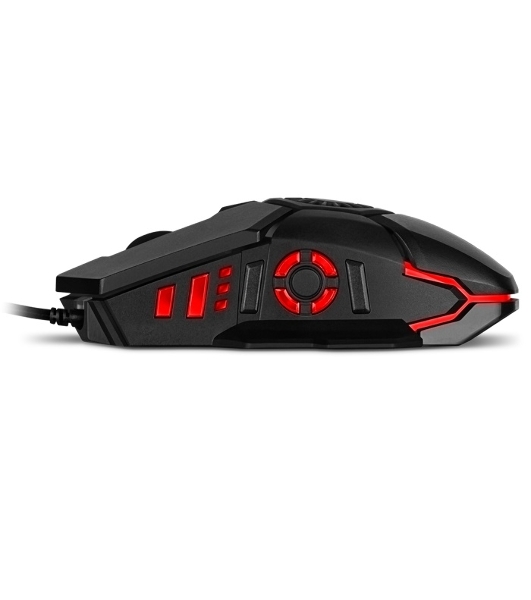 Мышь проводная SVEN RX-G880 черный, 7000 dpi, USB, кнопки - 7