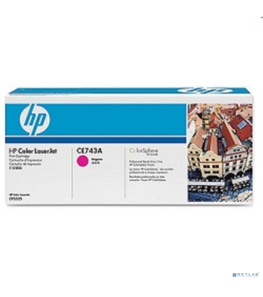 Картридж лазерный HP CE743A пурпурный Color LJ CP5225 (7300 стр.)
