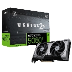 Видеокарта MSI RTX 5060 Ti VENTUS 2X OC PLUS, NVIDIA RTX 5060 Ti, 16 ГБ GDDR7, 128 бит, PCI-e 5.0, 1xHDMI, 3xDP, 2602 МГц, фото14