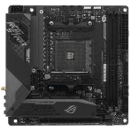 Материнская плата ASUS ROG STRIX X570-I GAMING, AM4, AMD X570, 2xDDR4, 4xSATA, 2xM.2, 1xPCIe 4.0 x16, 1xHDMI, 1xDP, 1x1Gb LAN, Wi-Fi 6, Bluetooth 5.0, 1xUSB-C 10Gbps, 3xUSB-A 10Gbps, 4xUSB-A 5Gbps, 2xUSB-A 2.0, 3x3.5 мм, 7.1, ITX, фото18