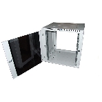 Шкаф телекоммуникационный настенный разборный 12U (600х650), съемные стенки, дверь стекло, фото15