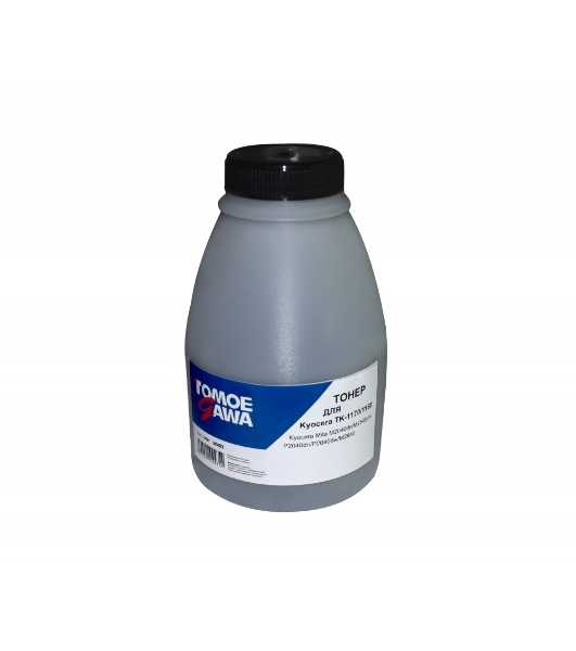 Тонер TK-1170/1160 для принтеров Kyocera Mita M2040dn/M2540dn/P2040dn/P2040dw/M2640 240г (W402) Tomoegawa Фасовка РФ