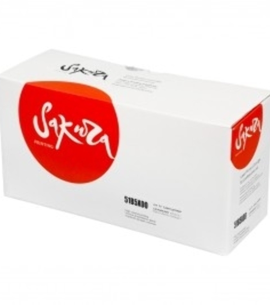 Картридж Sakura 51B5X00 для Lexmark MS517dn/MS617dn, MX517de/MX617de, черный, 20 000 к.