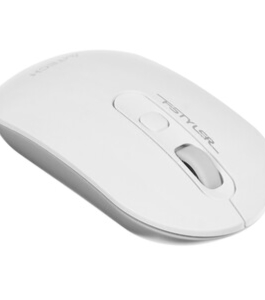 Мышь беспроводная A4Tech Fstyler FG20 пепельный/синий, 2000 dpi, радиоканал, USB, кнопки - 4