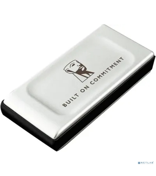 Внешний SSD Kingston XS2000, 500 Gb, USB 3.2 Gen 2x2 Type-C, R/W 2000/2000, серебристый