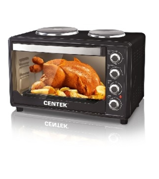 Мини-печь Centek CT-1530-36 PLATE черный