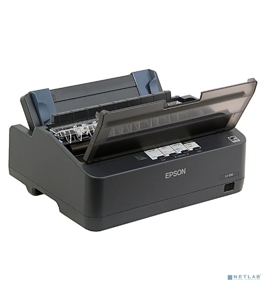 Принтер матричный Epson LX-350 (C11CC24031/C11CC24032), (А4, 357 cps (12 cpi), USB, LPT, COM)